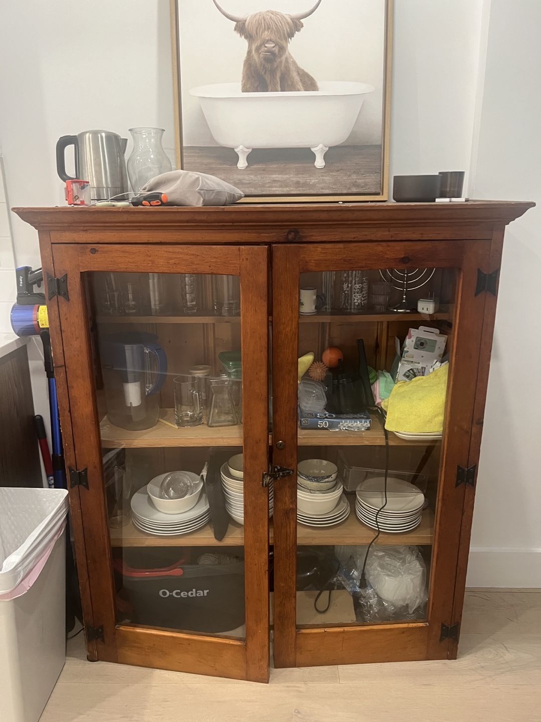 Wooden Display Cabinet - photo 2