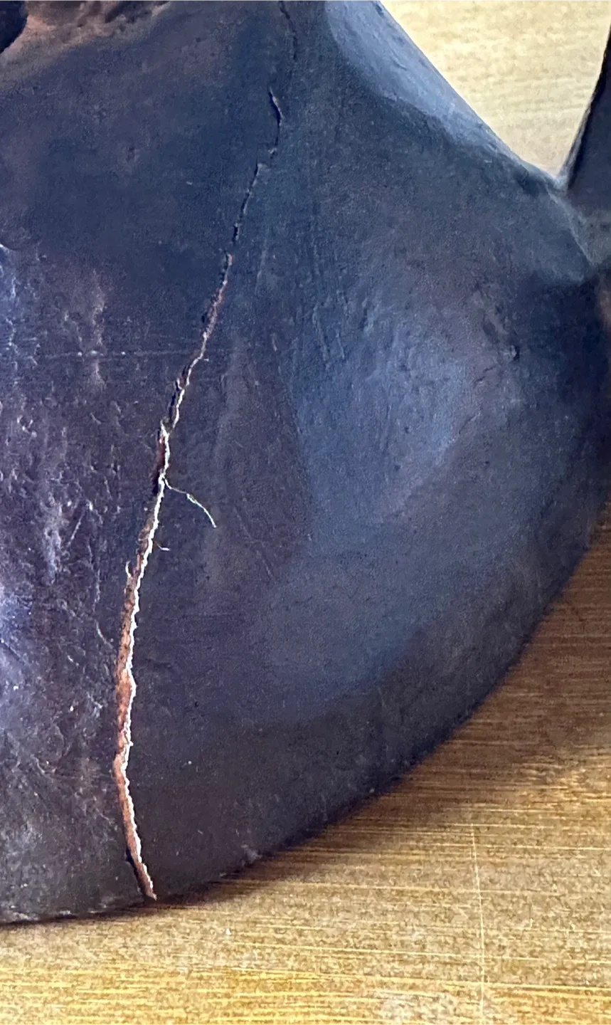 Hand-Carved Wooden Buddha Head Statue image indicator(4)