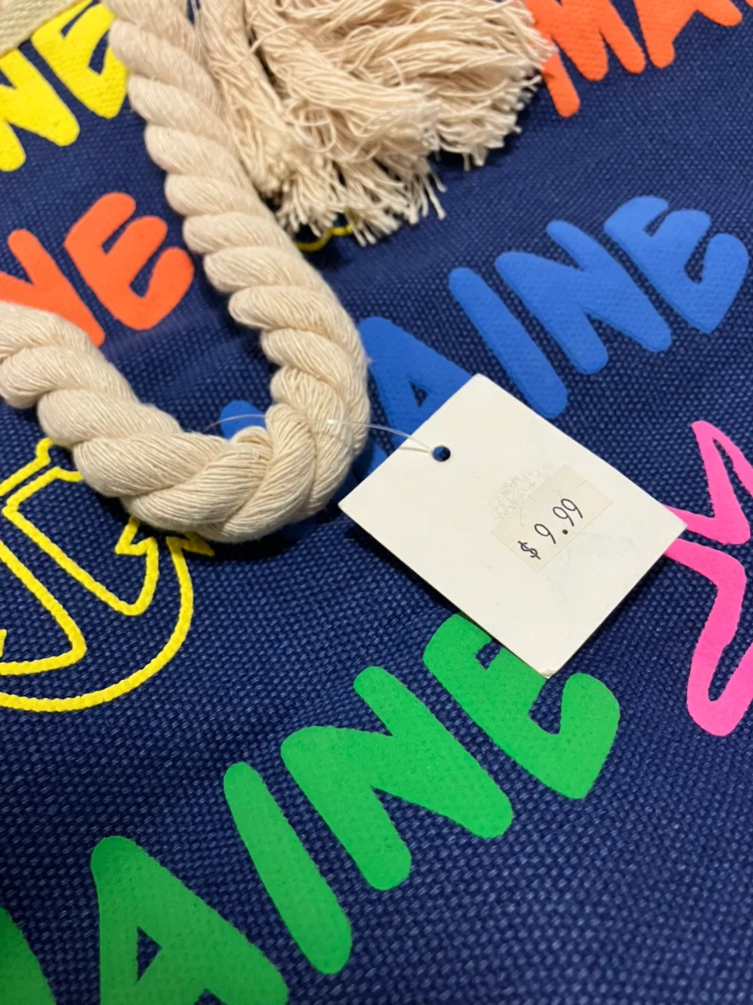 bag NEW tote zippers blue image indicator(2)