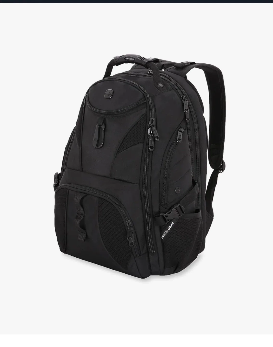 Back to School! Swiss Gear Black Backpack image indicator(10)