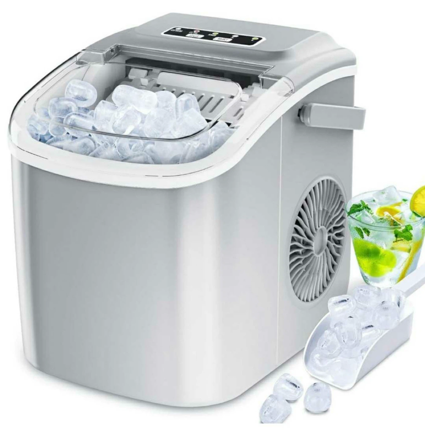 Portable Ice Maker - Makes Ice in 6 Minutes!