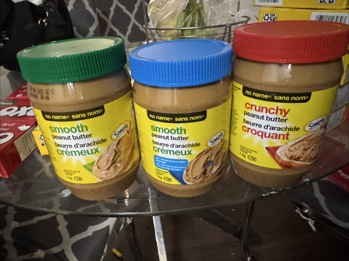 No Name Peanut Butter - Smooth & Crunchy