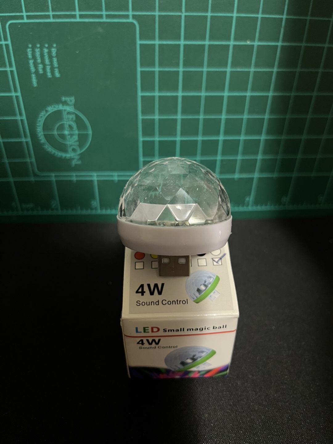 New LED Small Magic Ball - 4W Sound Control - photo 4