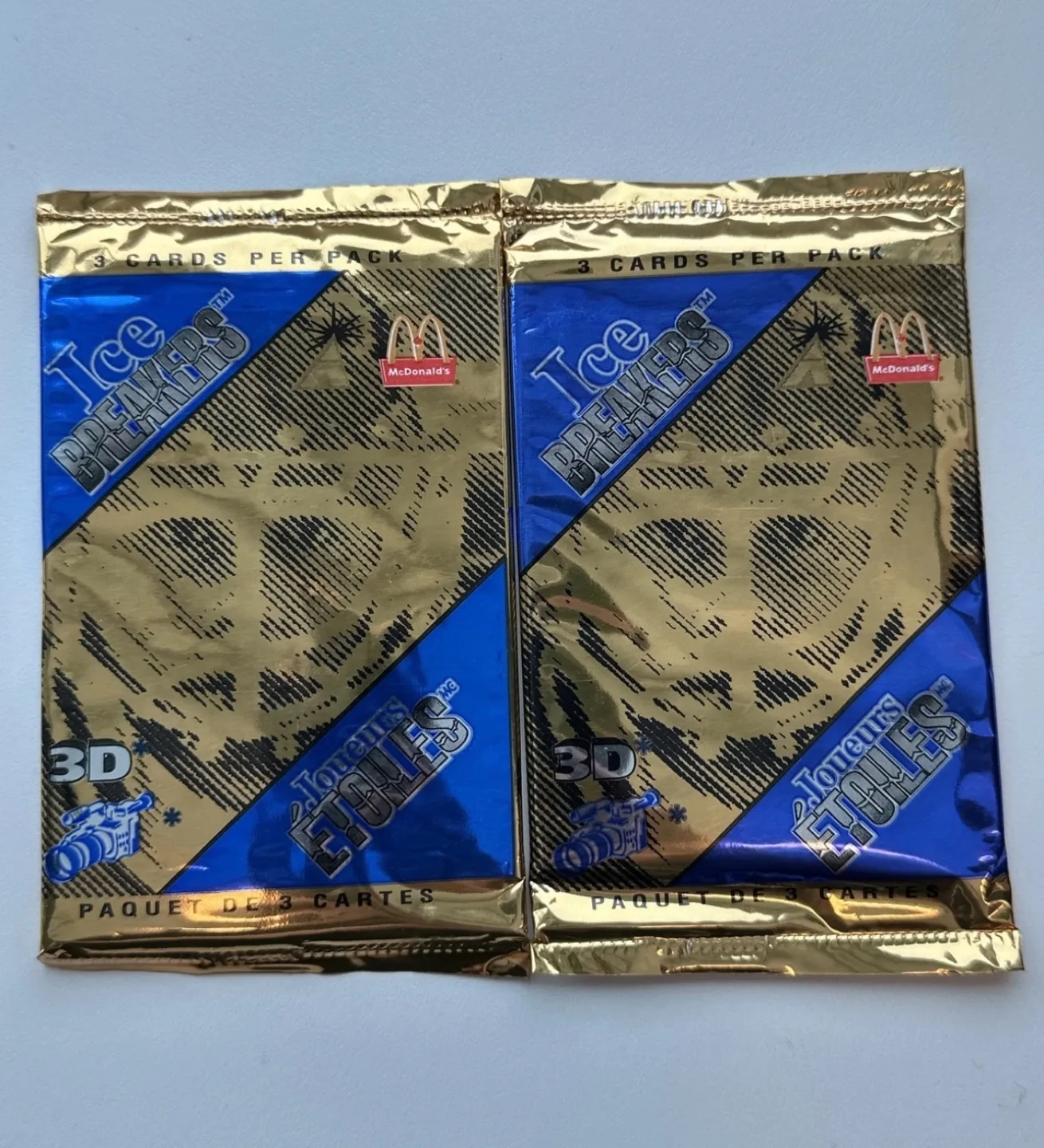 McDonald's 1996 Ice Breakers Hockey Card Packs thumbnail