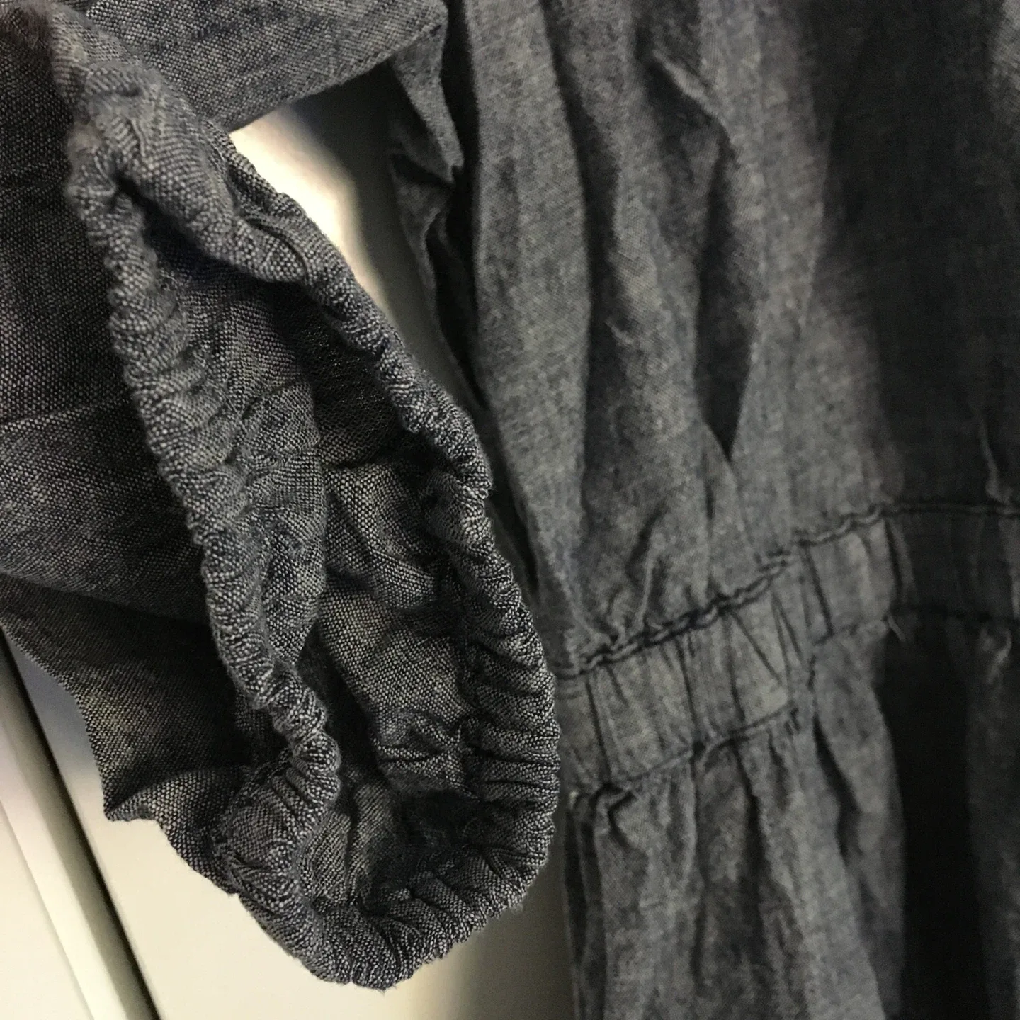 JOE FRESH dress linen blue summer image indicator(4)