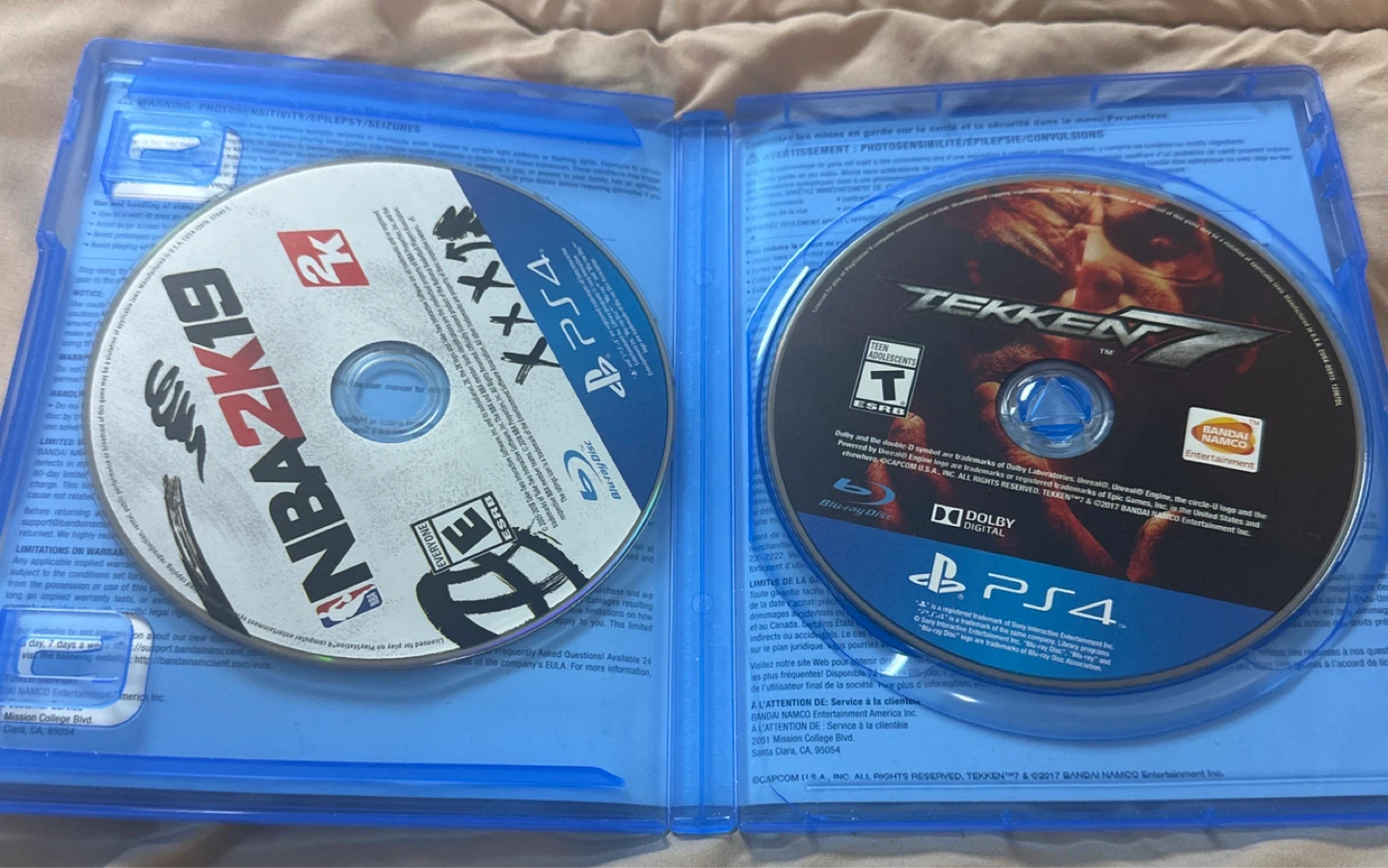 PS4 Games: NBA 2K19 & Tekken 7