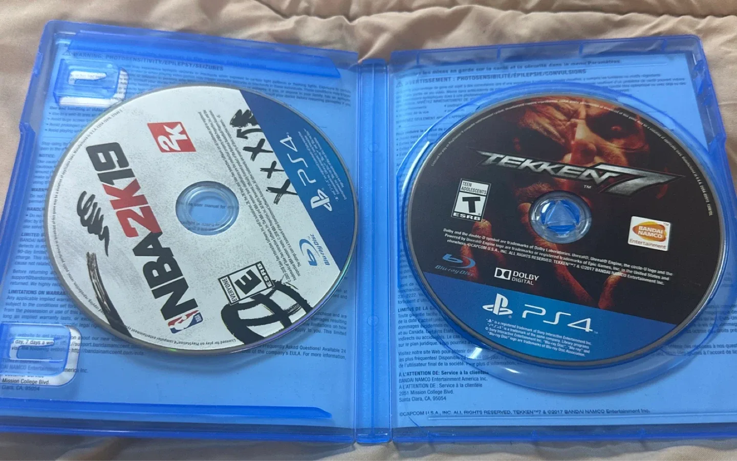 PS4 Games: NBA 2K19 & Tekken 7