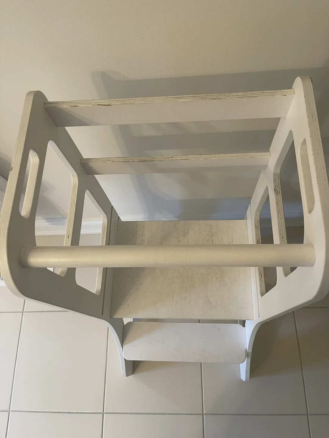 White Toddler Stool image indicator(3)