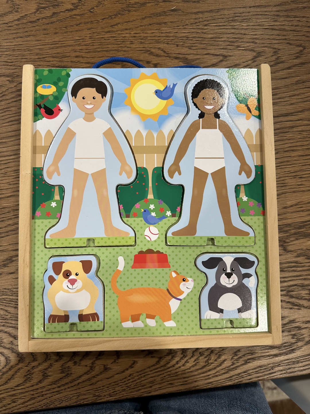 Melissa & Doug Wooden Occupations Dress Up Kit
