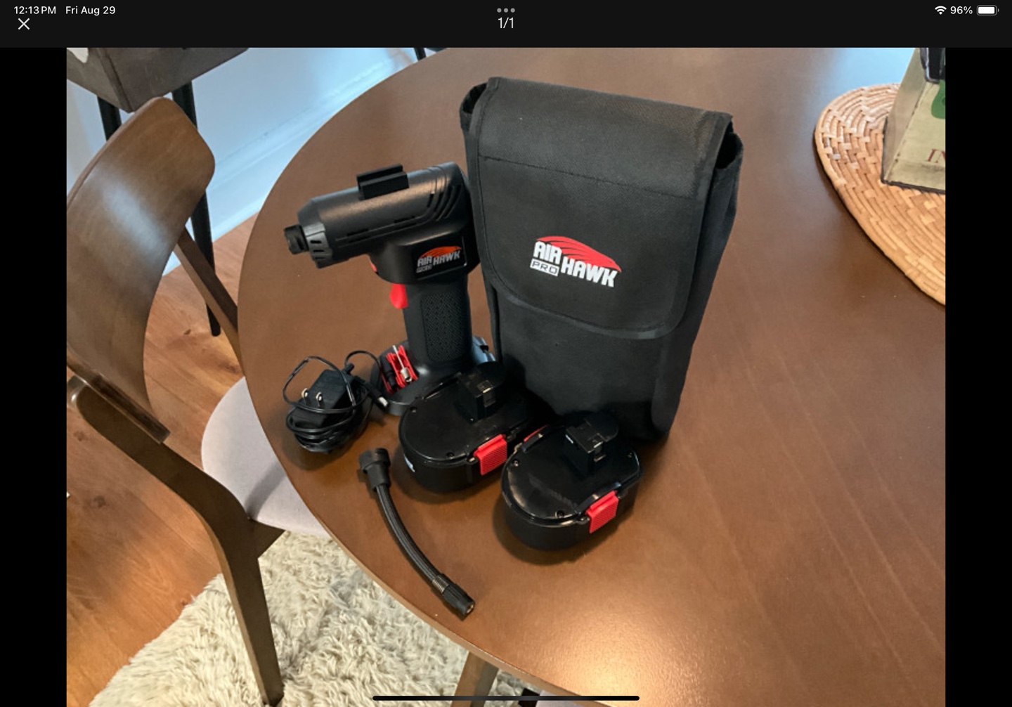 Air Hawk Pro Cordless Tire Inflator
