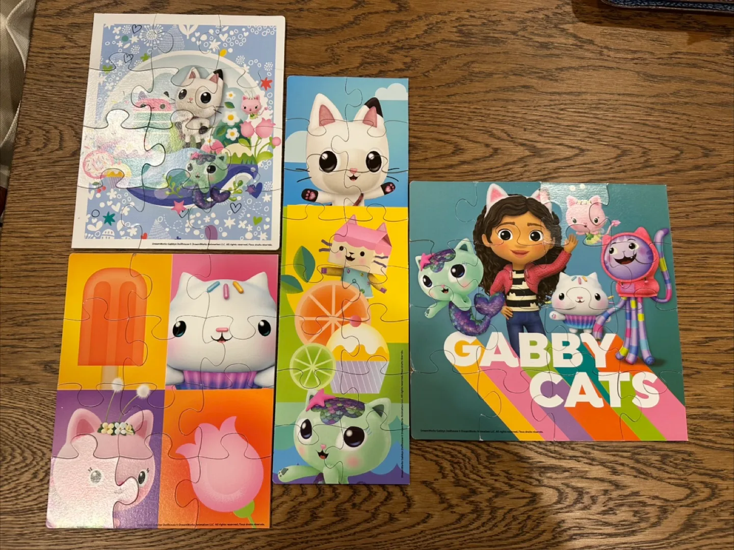 Gabby's Dollhouse Puzzles - Set of 5 thumbnail
