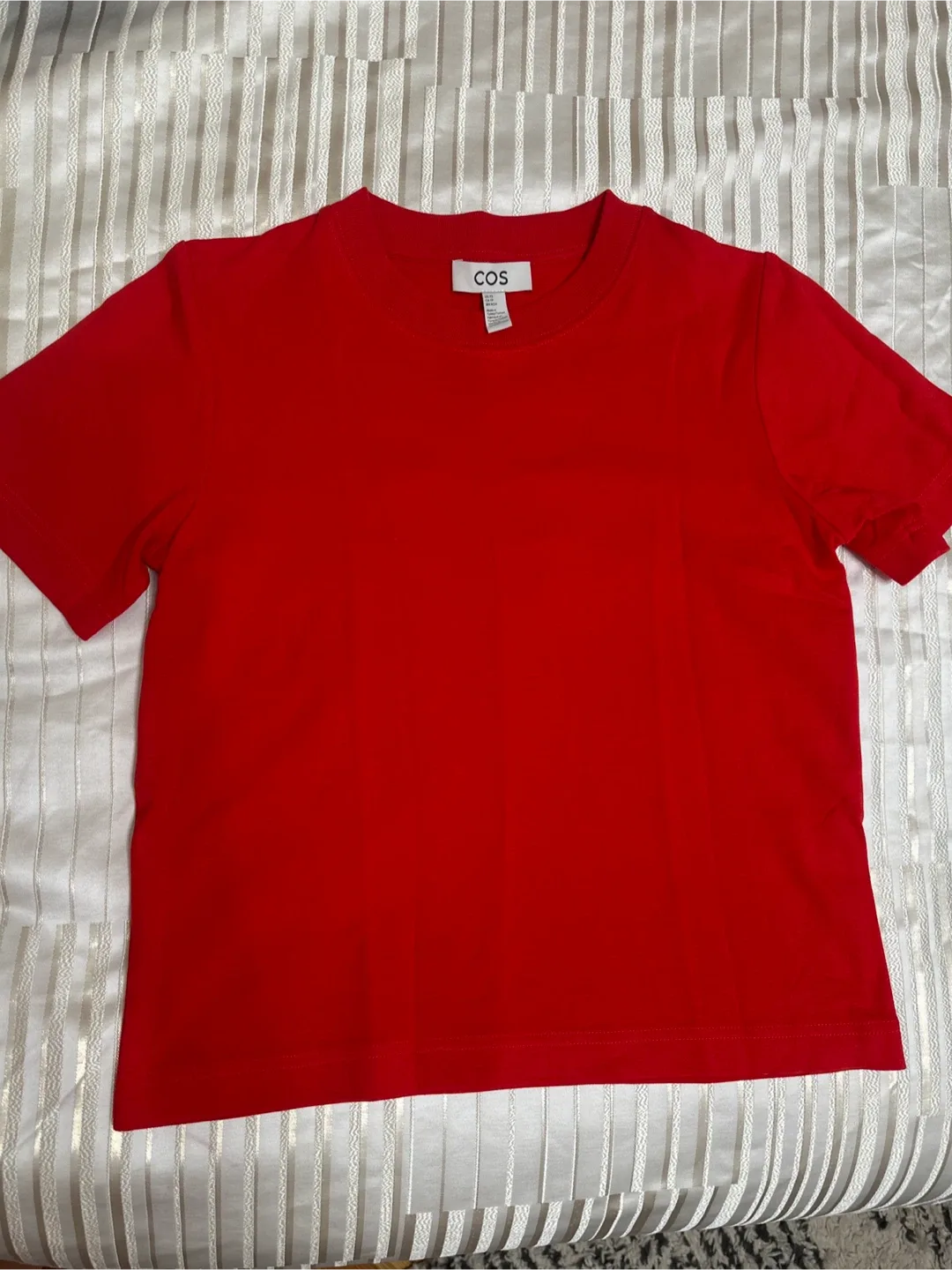 COS Red T-Shirt - Size XS thumbnail