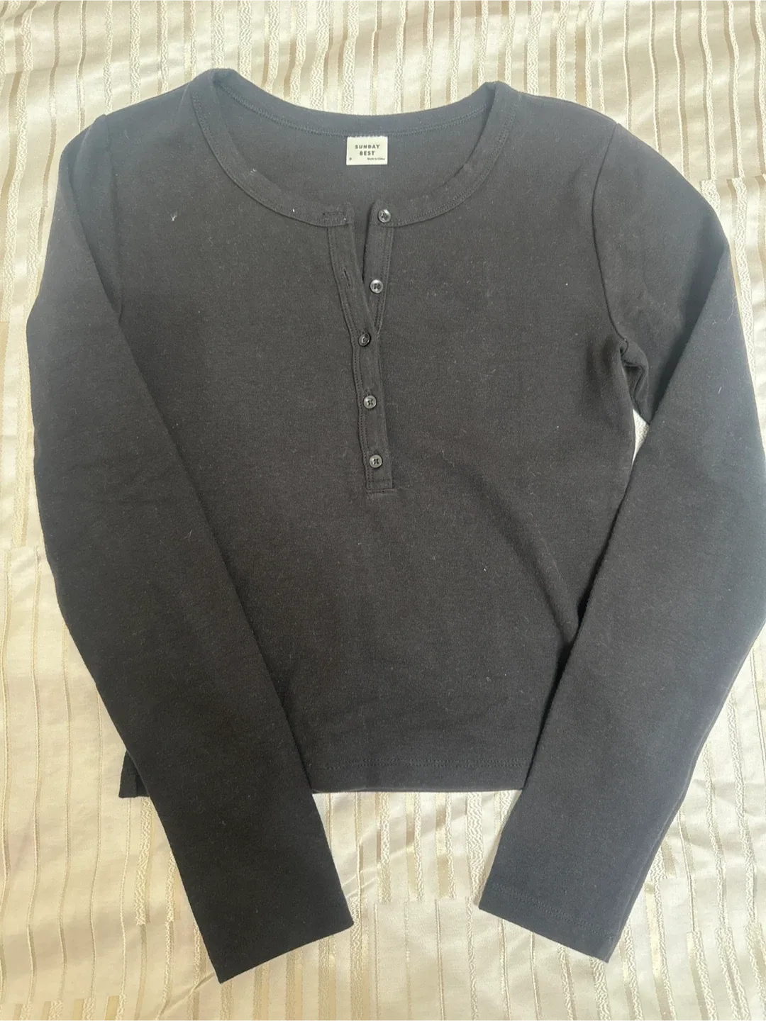 Sunday Best Black Long Sleeve - Size Small thumbnail