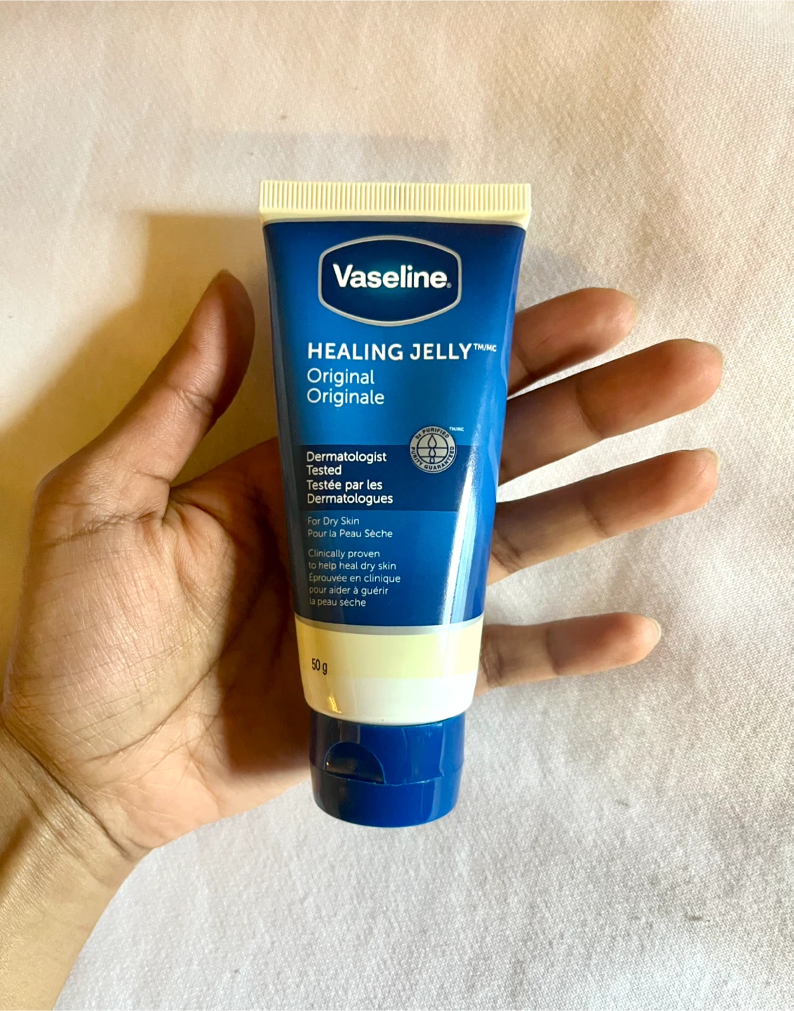 Vaseline Travel Size, Healing Jelly Original - 50g