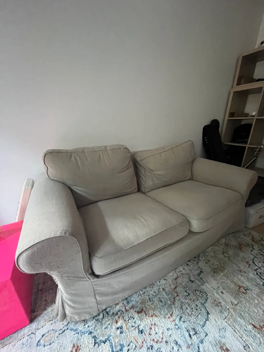 Beige Loveseat Sofa image indicator(3)