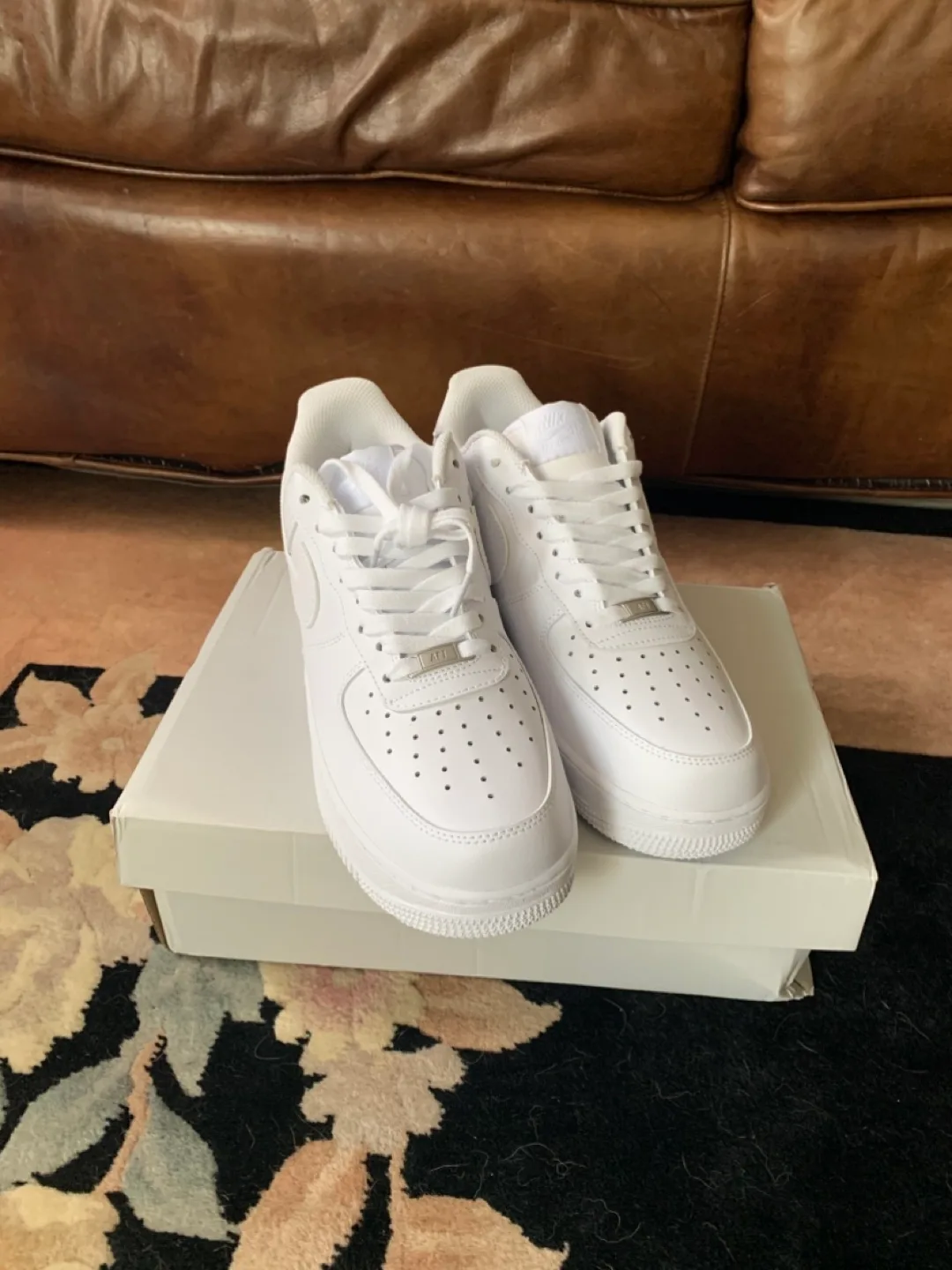 New Nike Air Force 1 '07 White (size 10)