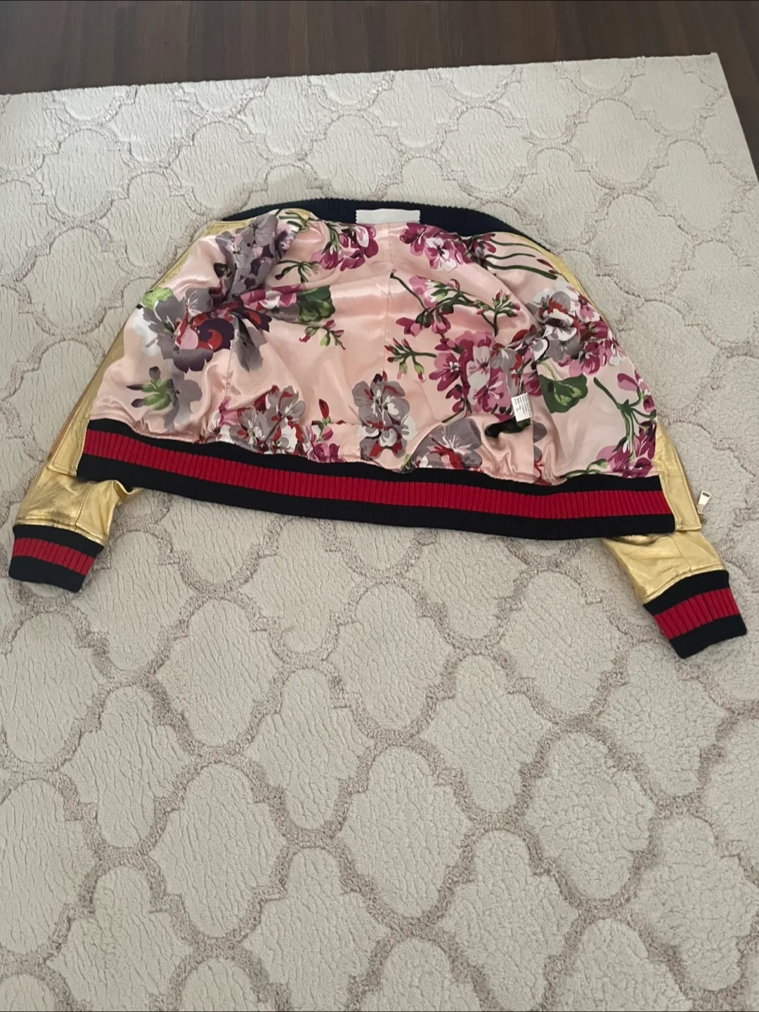 Chinese leather cracker bomber jacket image indicator(2)