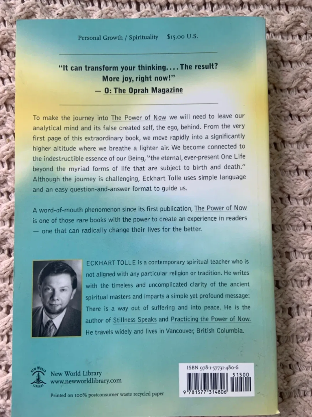 Eckhart Tolle: The Power of Now & A New Earth image indicator(5)