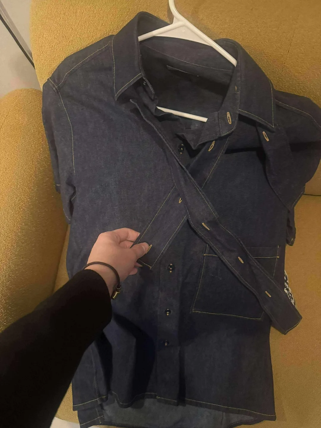 Valentino Runway piece Denim Shirt image indicator(2)