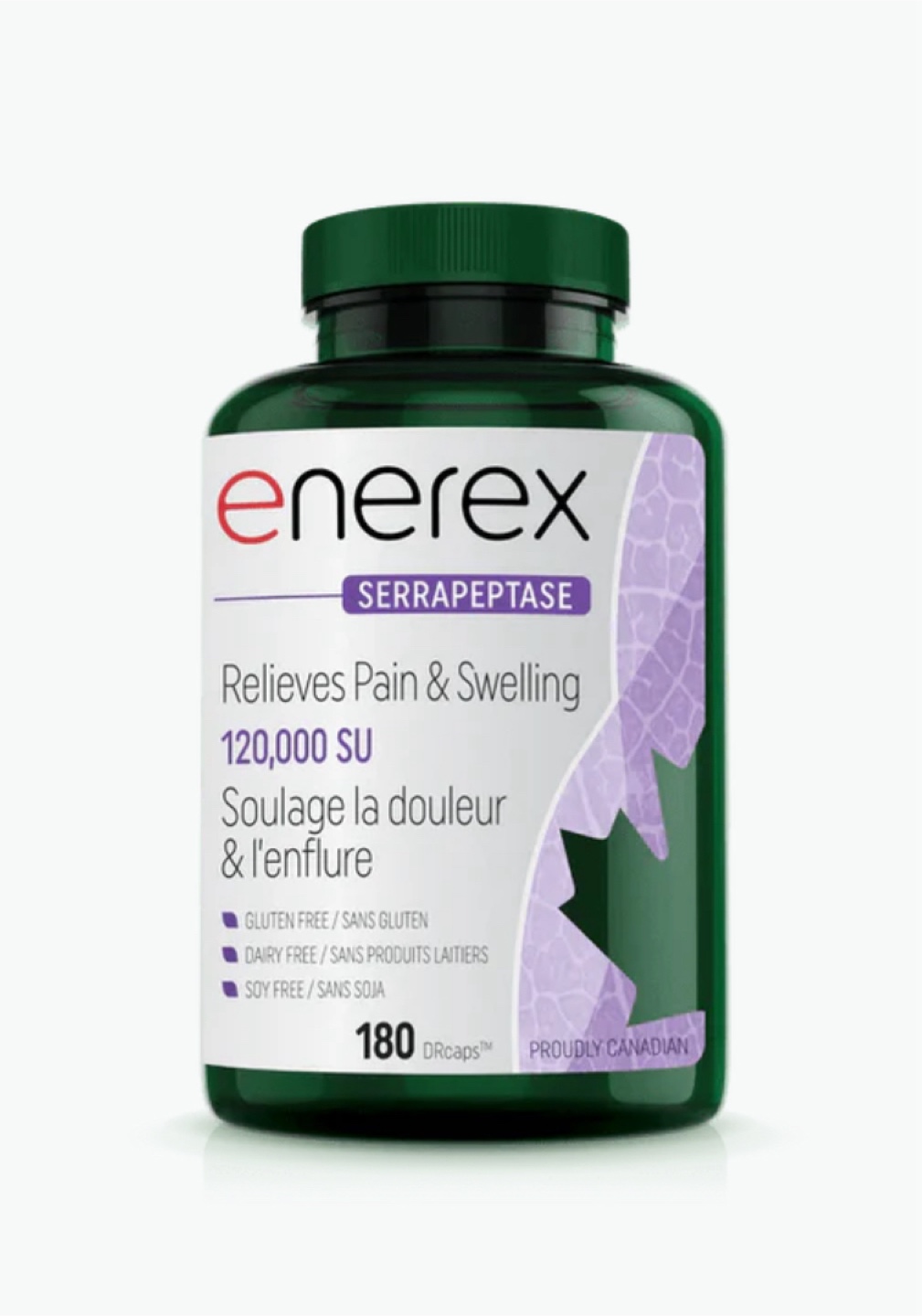 Enerex Serrapeptase 120,000 SU