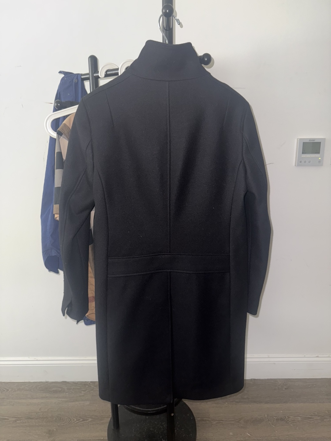 All saints Black Wool Coat - photo 3