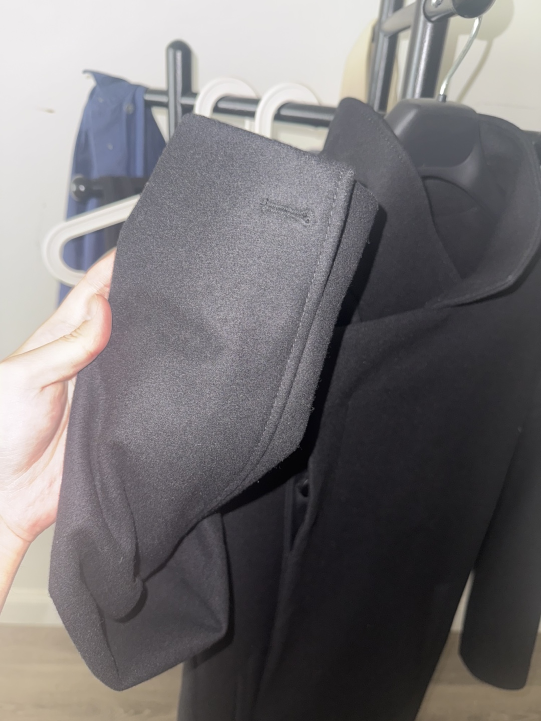 All saints Black Wool Coat - photo 5
