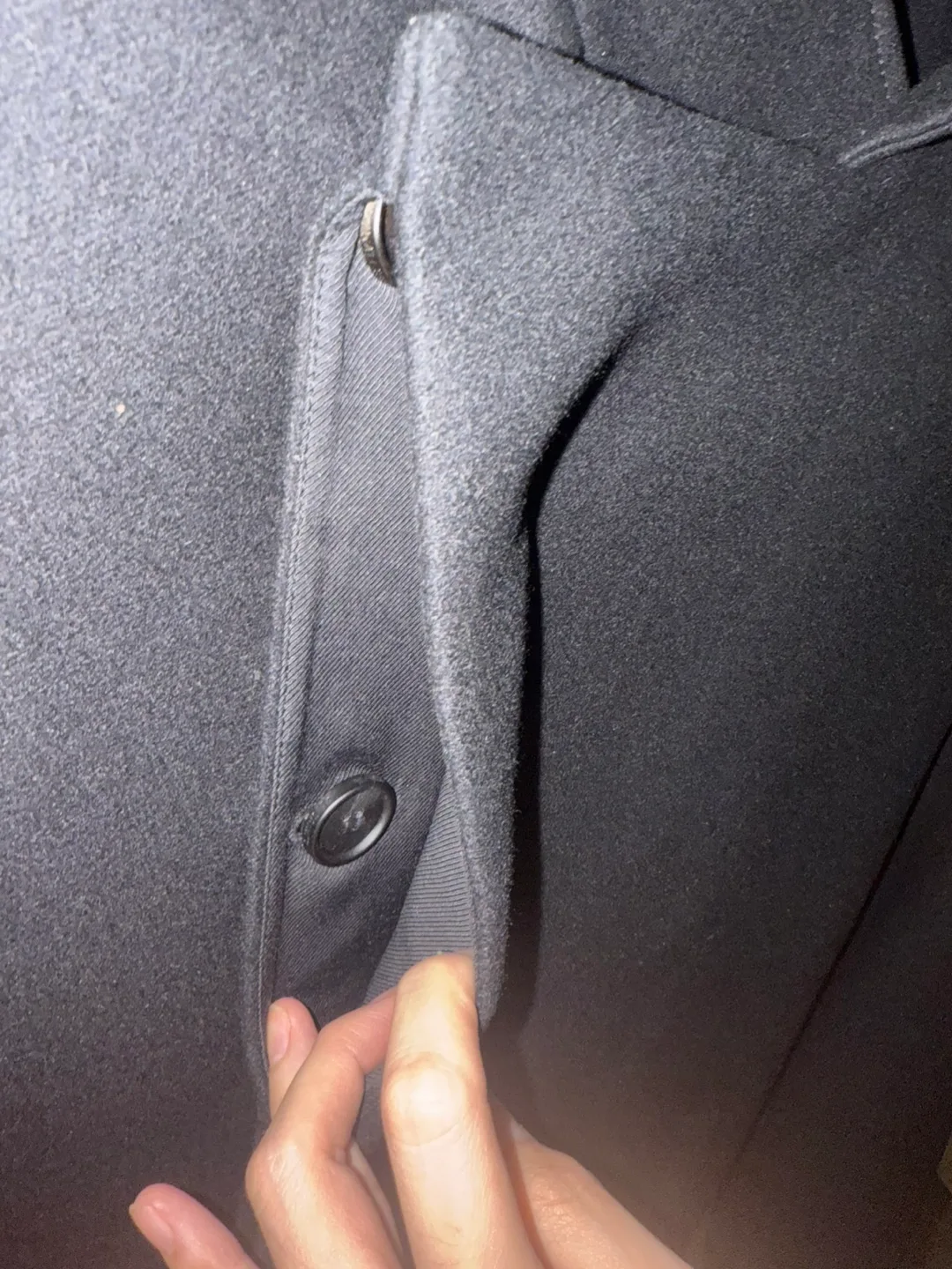 All saints Black Wool Coat image indicator(4)