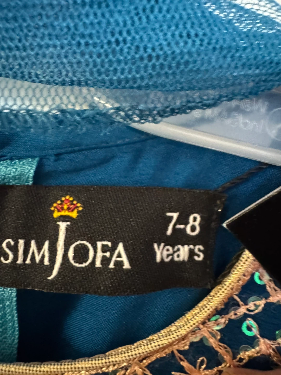 Asim Jofa Girls' Dress - Size 7-8 Years - photo 2