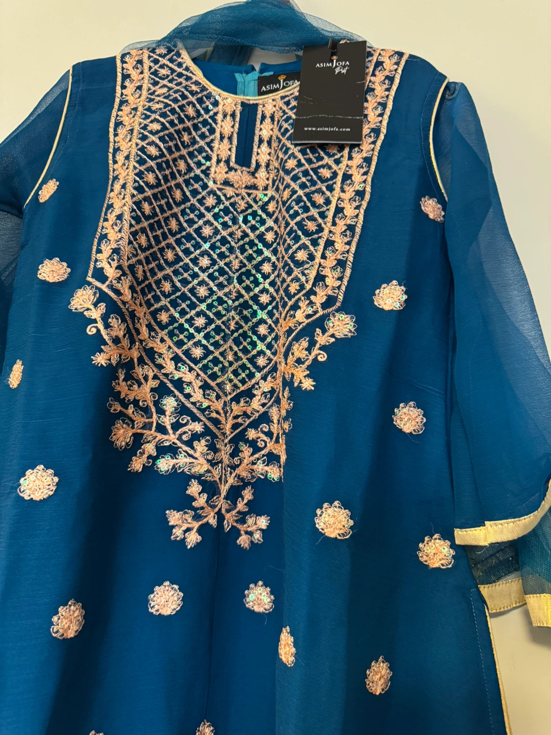 Asim Jofa Girls' Dress - Size 7-8 Years - photo 3