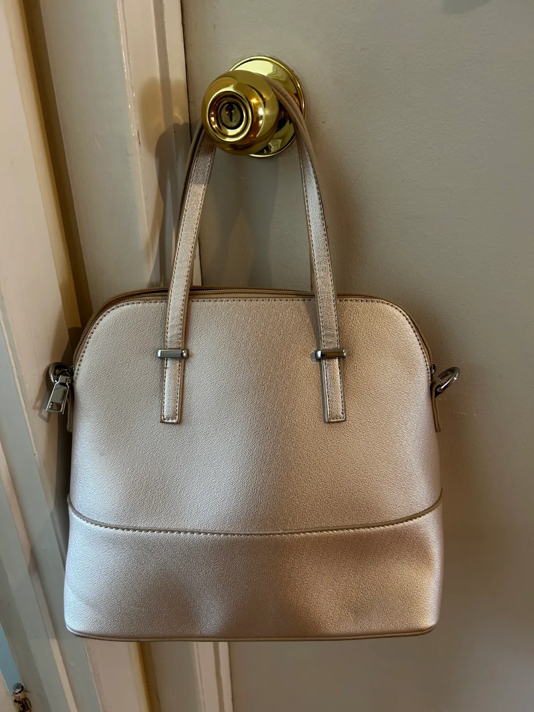 Champagne Coloured Handbag thumbnail
