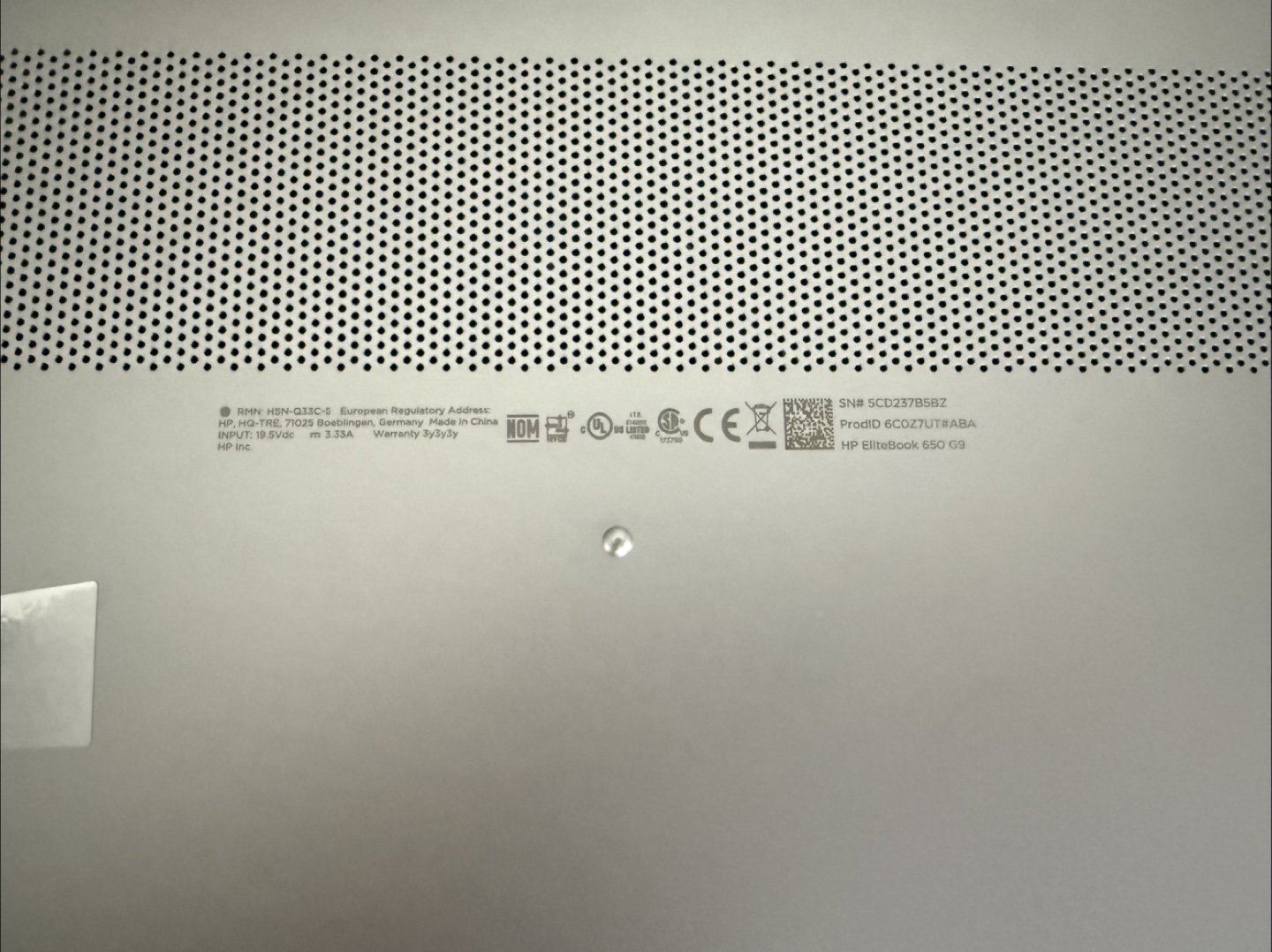 HP EliteBook 650 G9 Laptop - photo 5