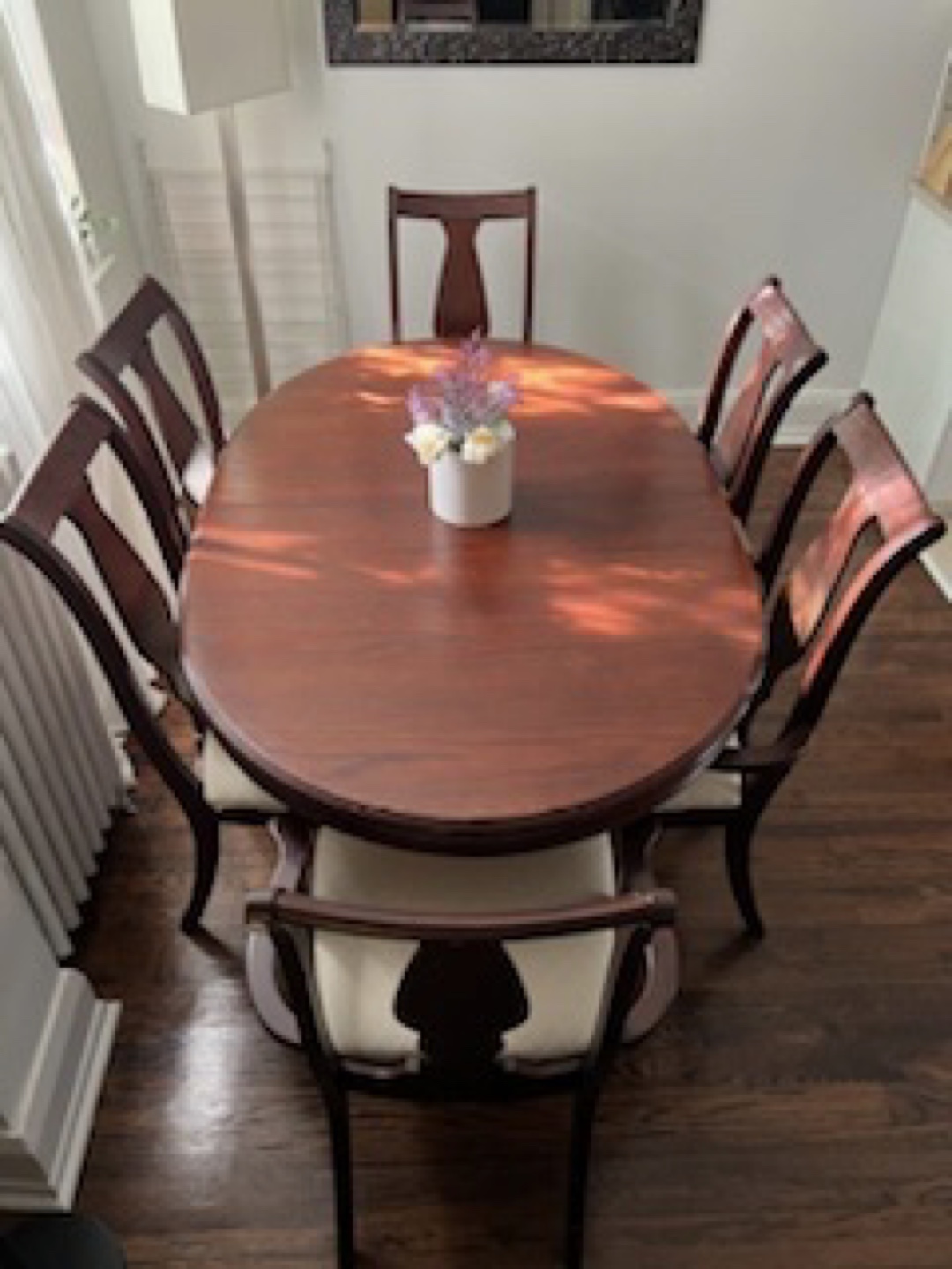 FREE Wood Dining Table with 6 Chairs - photo 2