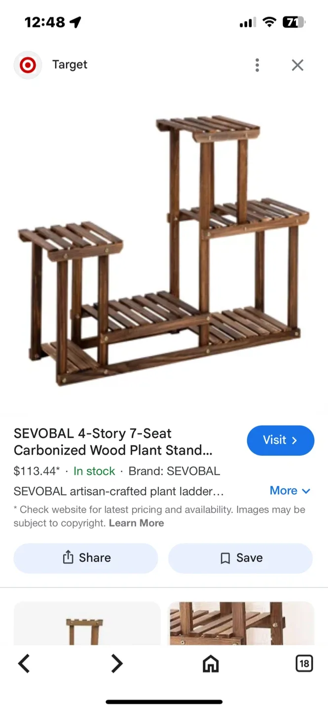 SEVOBAL 4-Story 7-Seat Plant Stand image indicator(3)