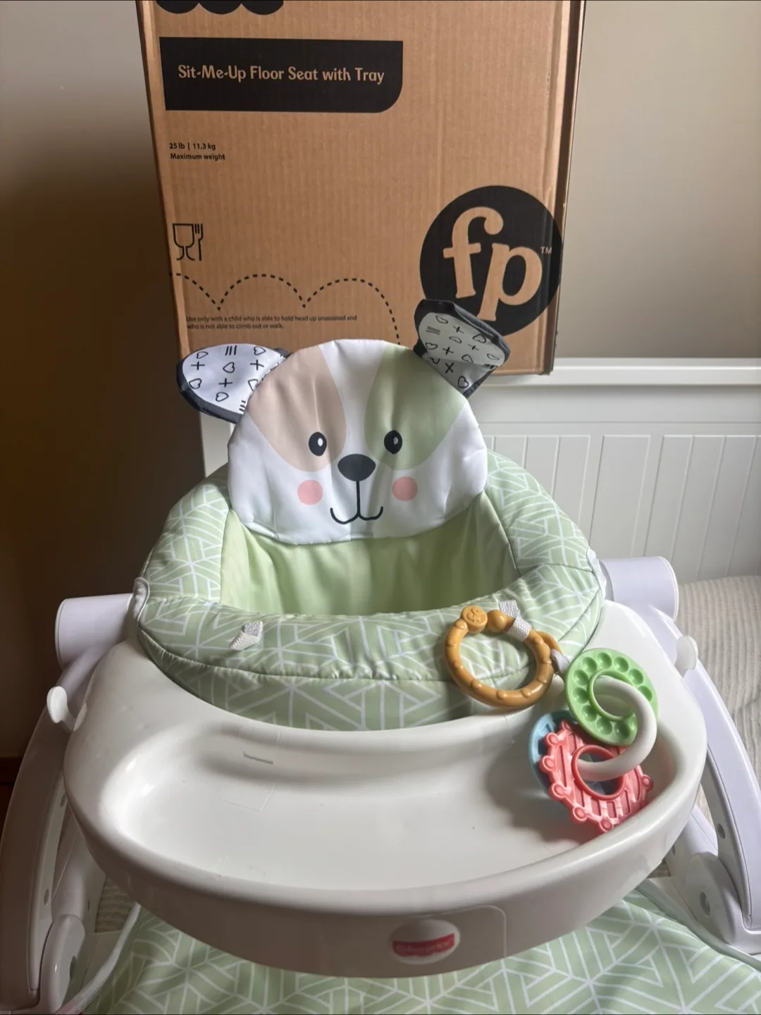 Fisher-Price Sit-Me-Up Floor Seat with Tray thumbnail