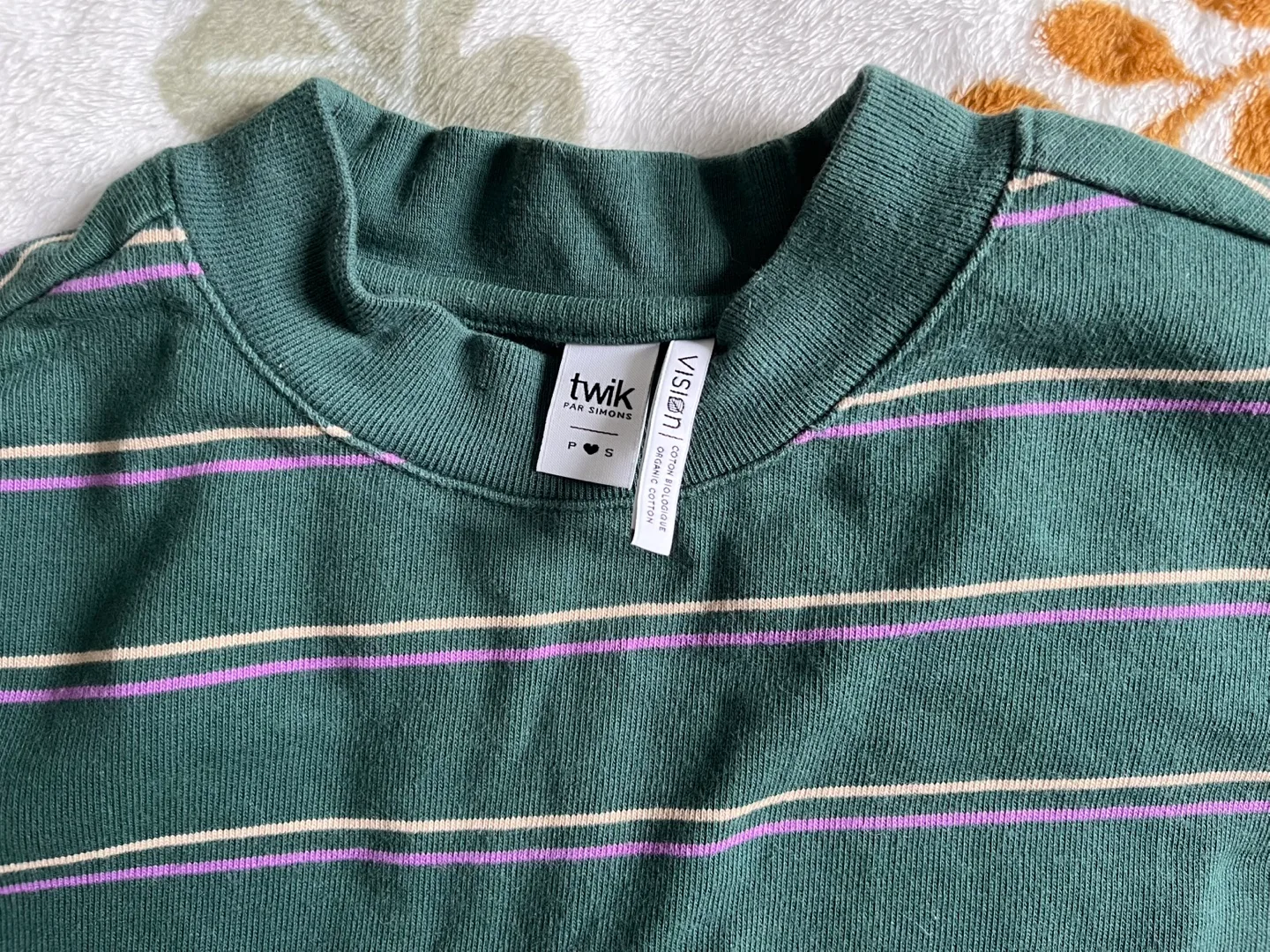 Simons Striped Long Sleeve Top - Size S image indicator(3)