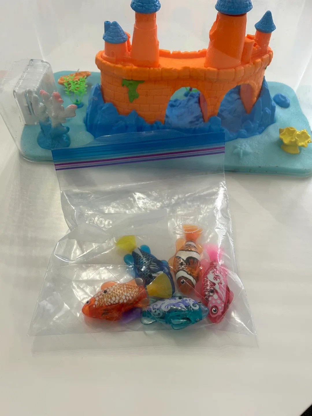 Aquarium Decoration Set ROBO fish tank image indicator(2)