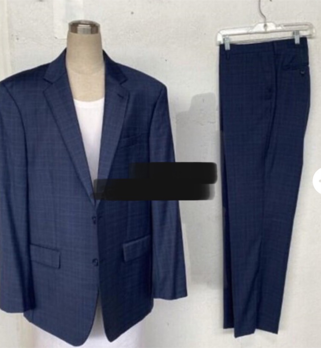 Pronto Uomo Mens Sz 44L Wool Blend Suit - photo 2