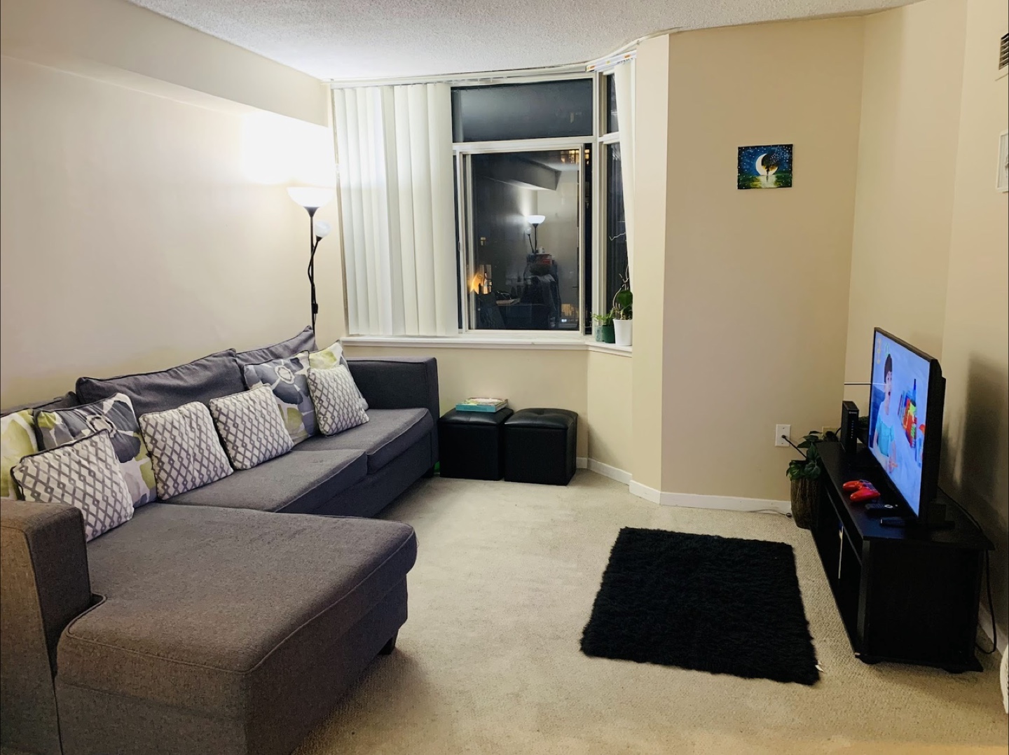 Sectional sofa with bed