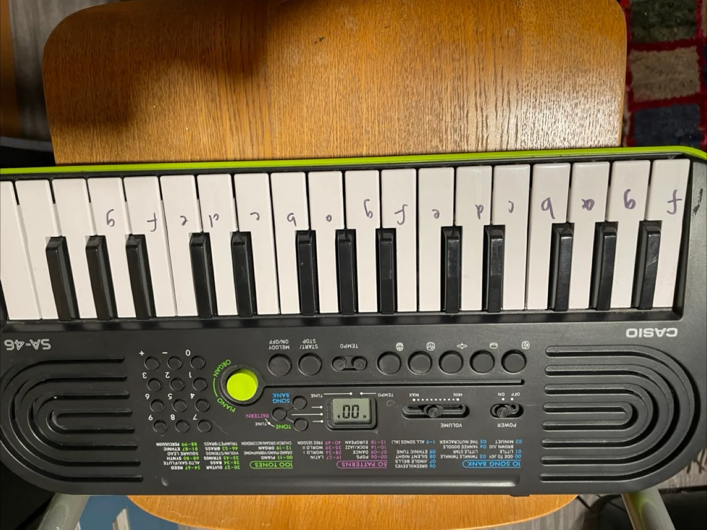 Casio SA-46 Keyboard