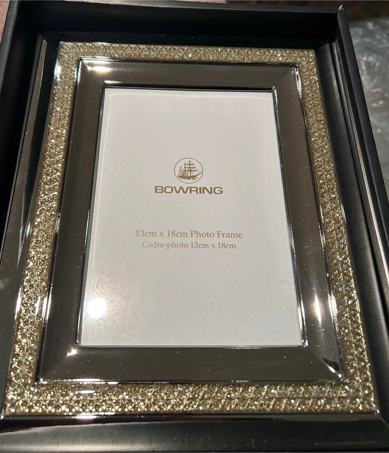 BOWRING 13x18cm Photo Frame - New in Box! thumbnail