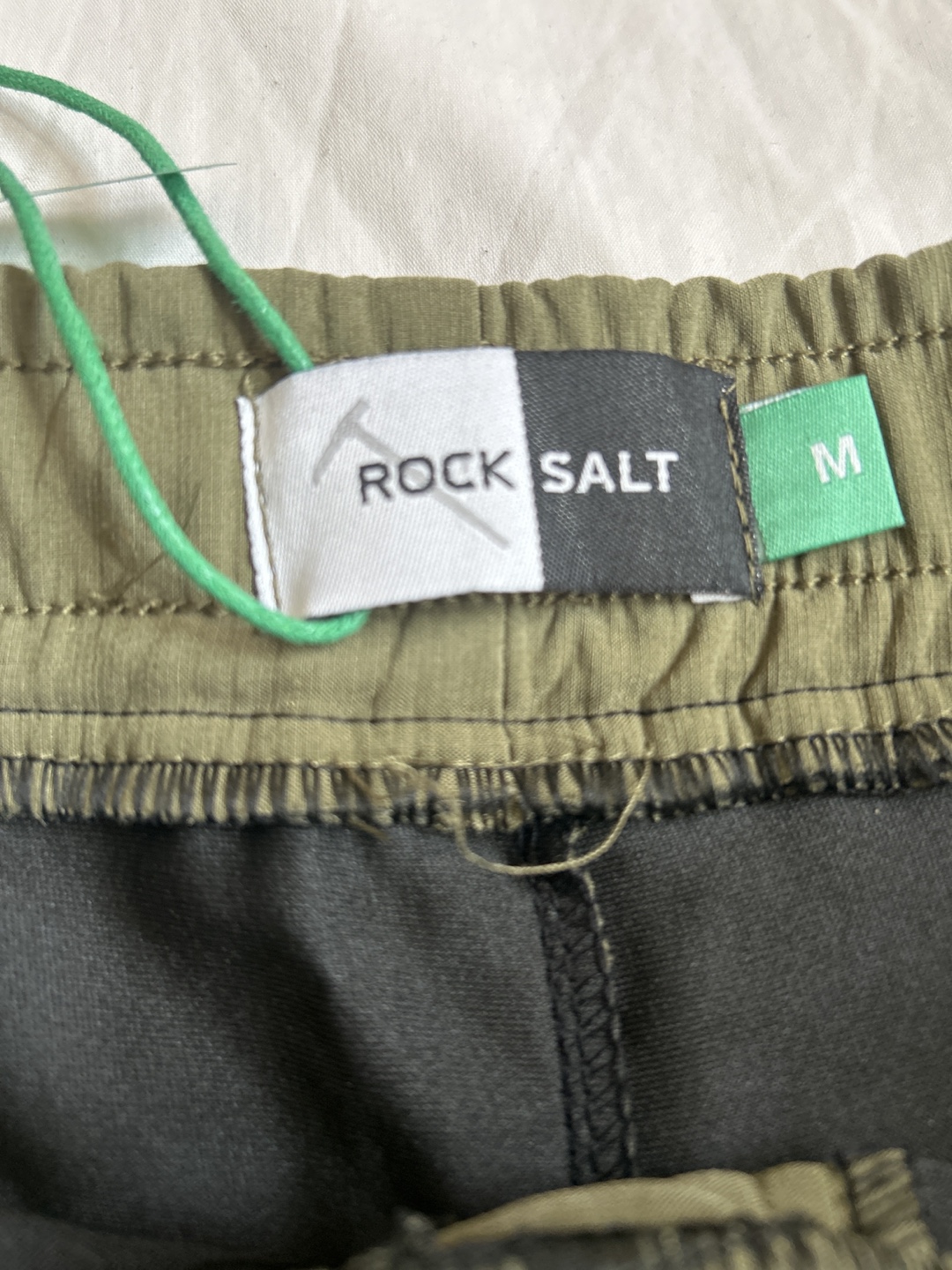 Rock Salt Burnt Olive Cargo Pants - Size M - photo 3