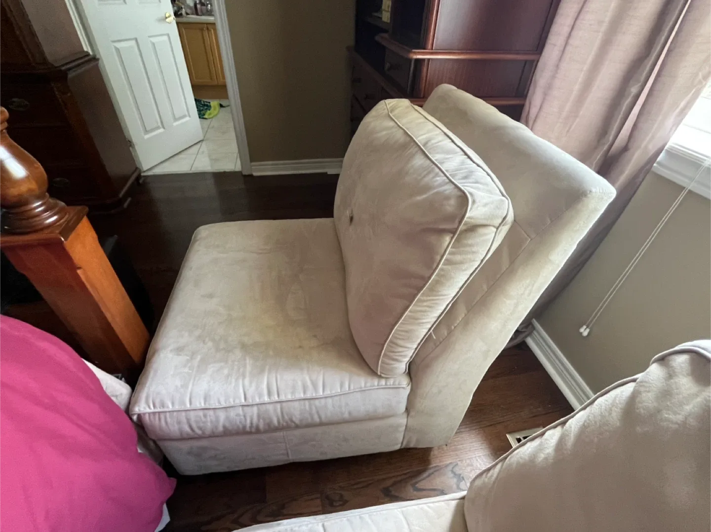 Comfy Armless Accent Chairs - Set of 2 image indicator(6)