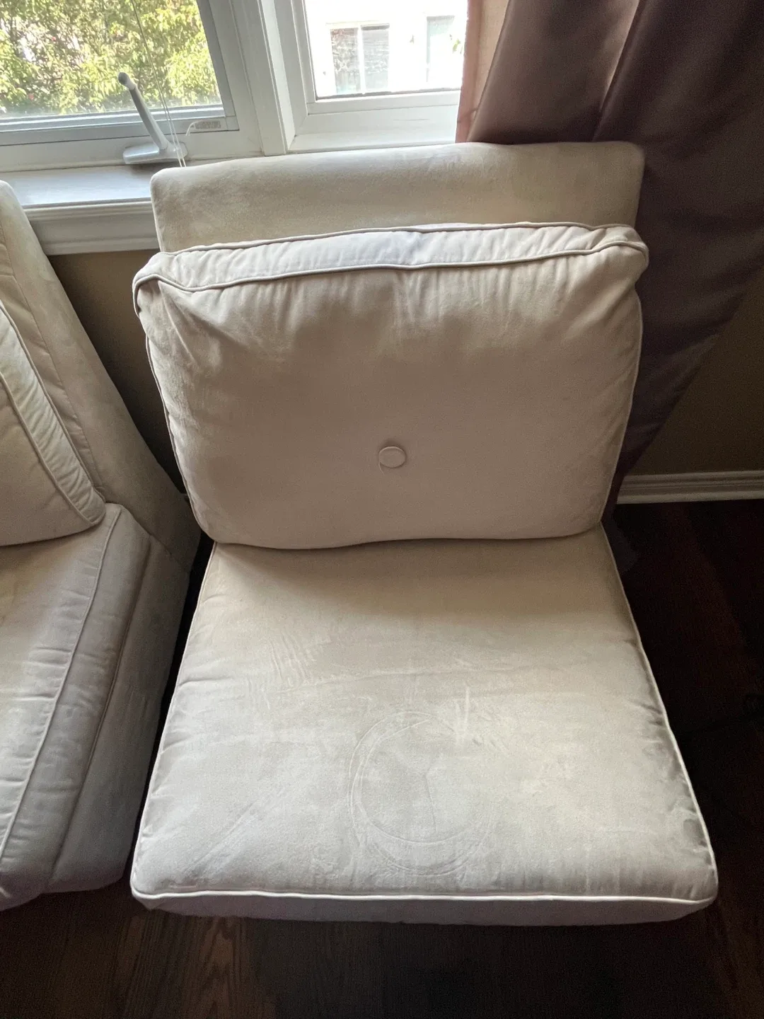 Comfy Armless Accent Chairs - Set of 2 image indicator(3)