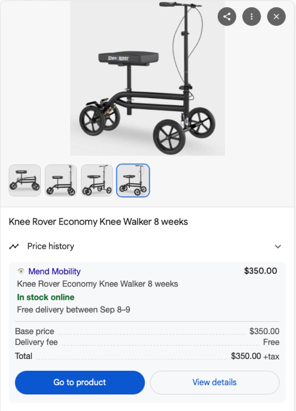 KneeRover Knee Scooter - photo 5