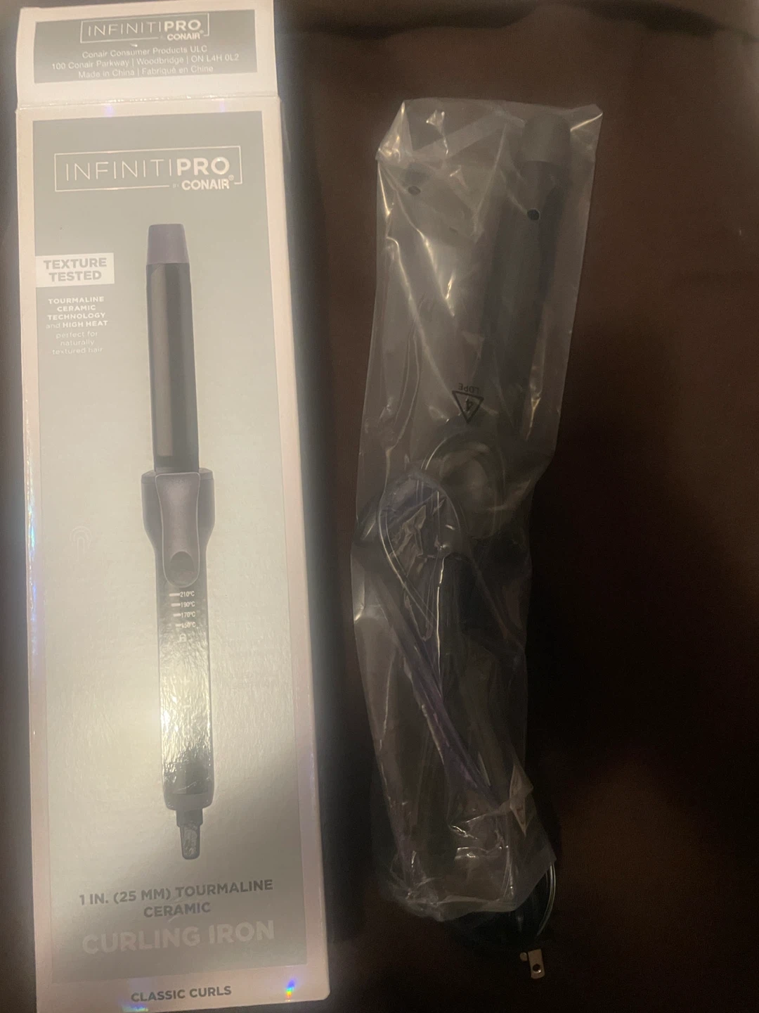 INFINITIPRO Conair 1-inch Curling Iron - NEW - photo 2
