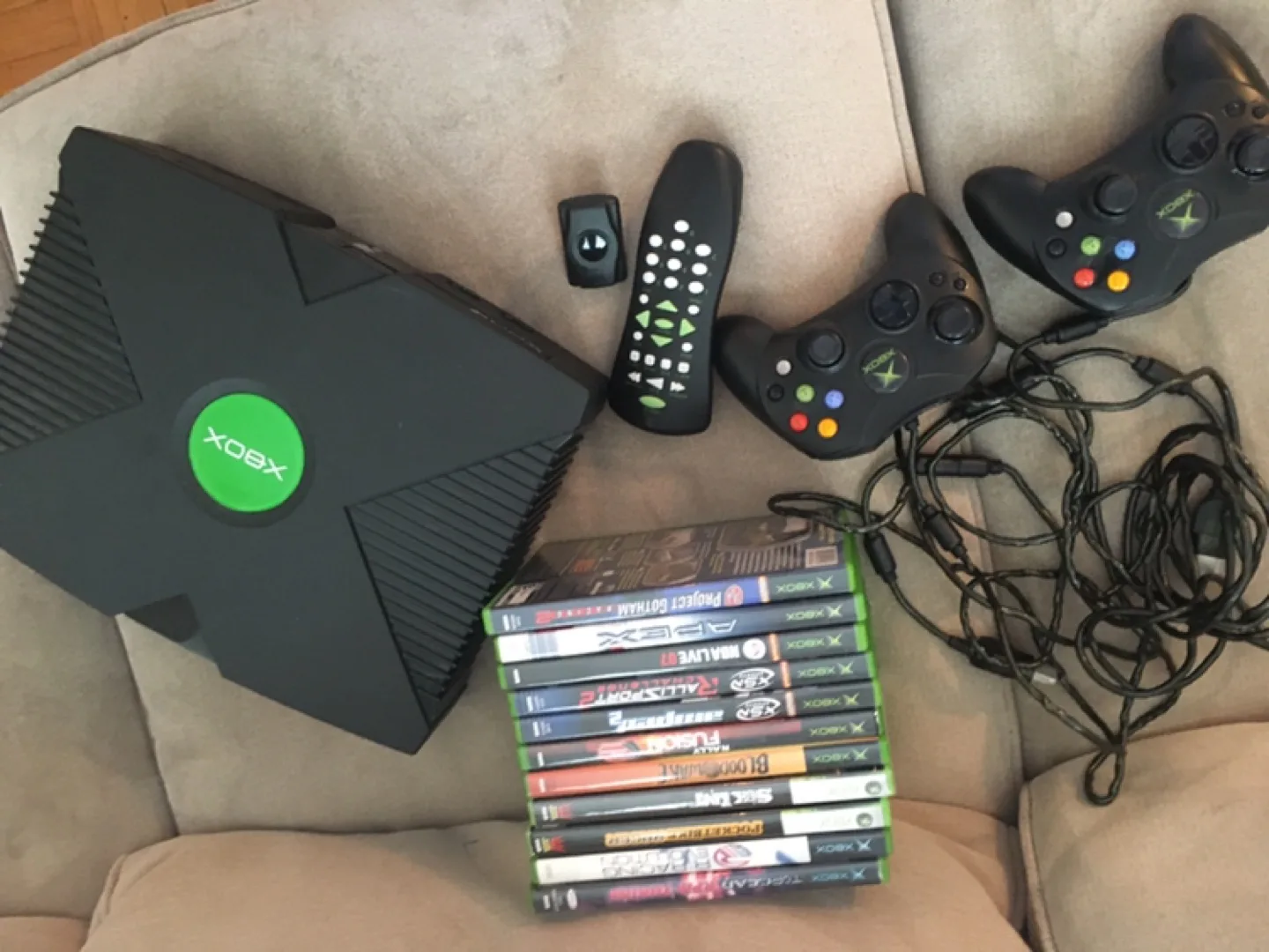 Original Xbox Console + Games & Controllers thumbnail