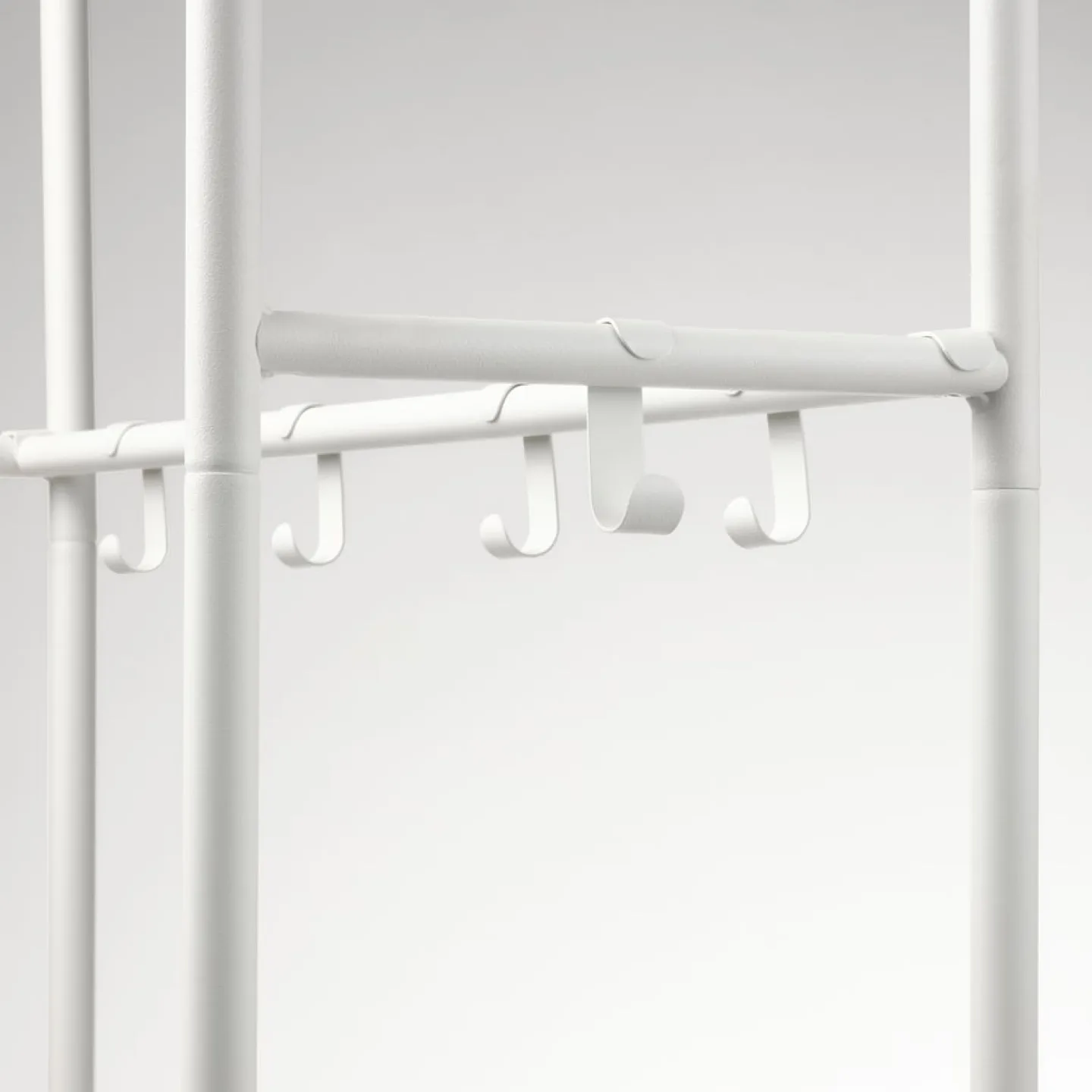 IKEA MACKAPÄR Coat Rack with Shoe Storage (White) image indicator(6)