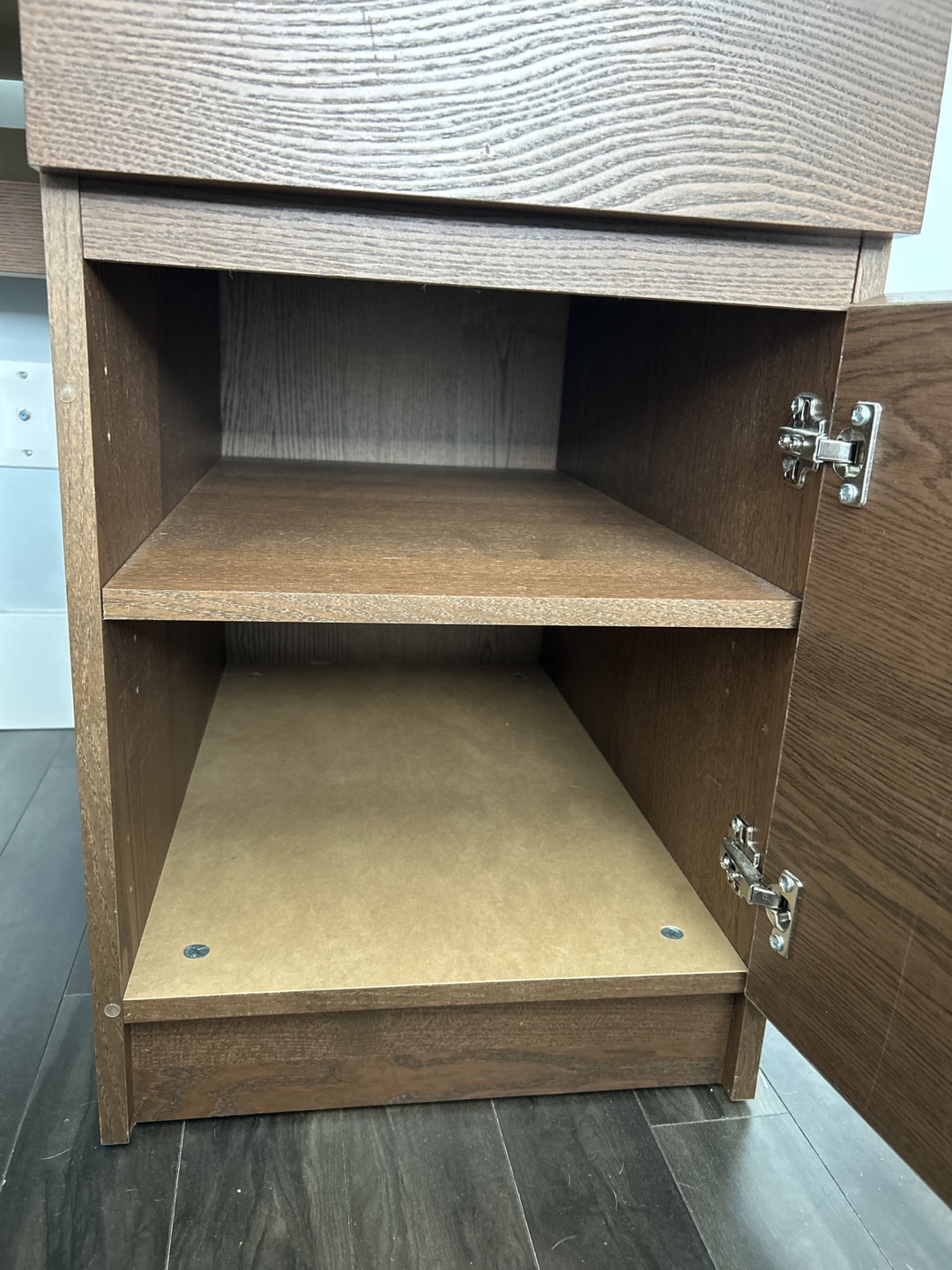 IKEA Brown Malm Desk - photo 4