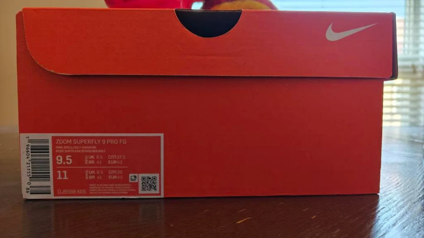 Nike Zoom Superfly 9 Pro FG Soccer Cleats - Size 9.5 image indicator(2)