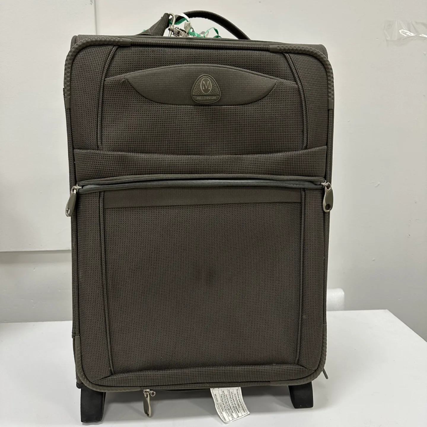 Millennium Grey Carry-On Suitcase thumbnail